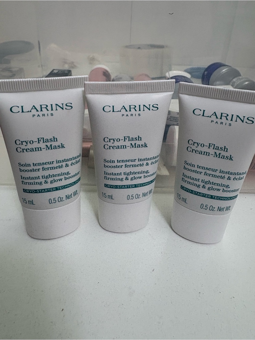 Clarins mask set